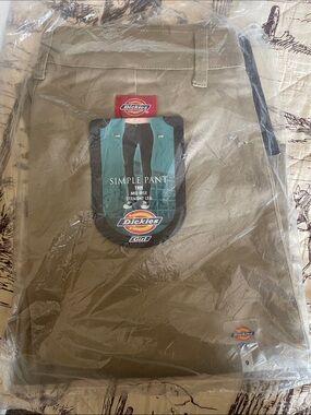 Dickies Straight-Leg Work Pant in Tan